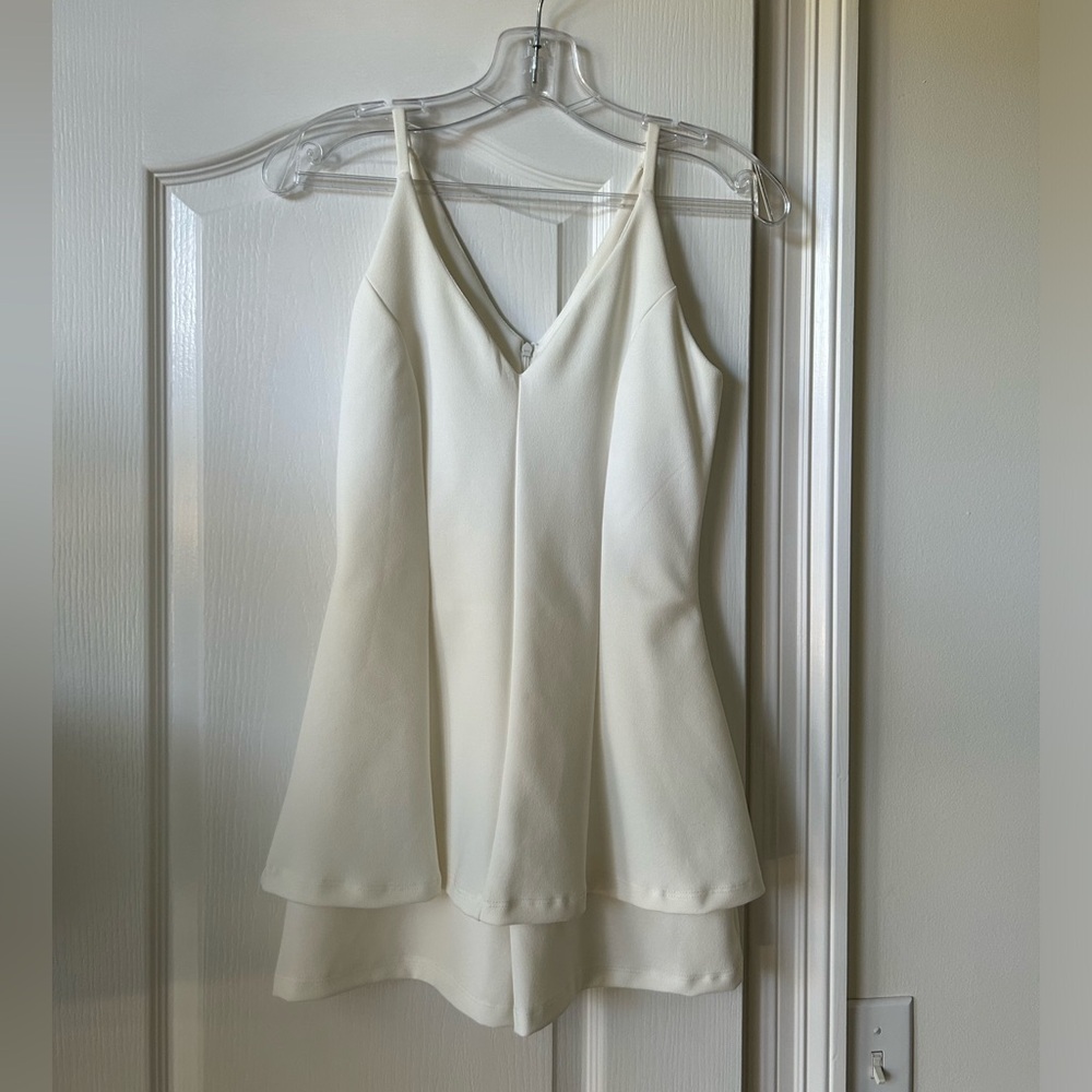 Solemio White Romper